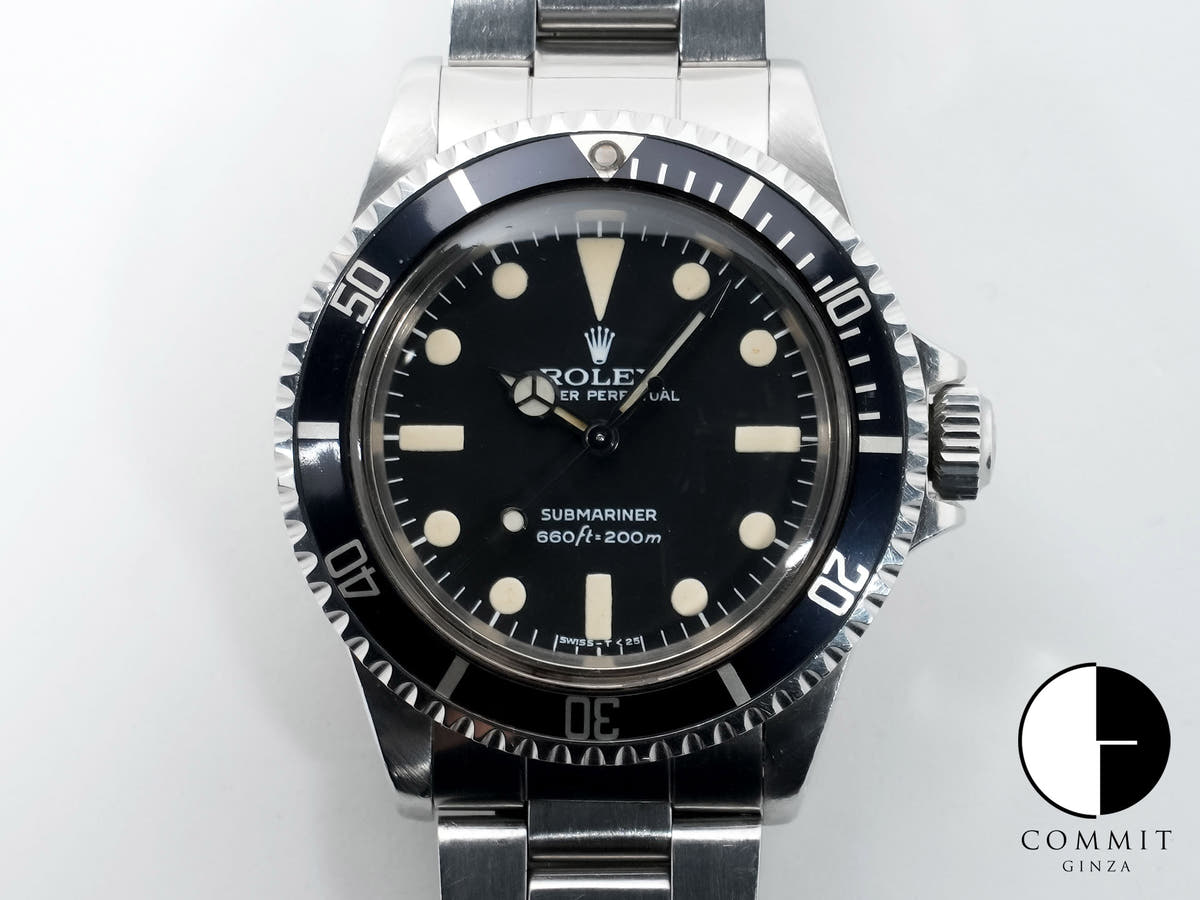 Rolex Submariner Ref. 5513 Stainless Steel Black Dial, Pre-owned (bmtyjdjx)