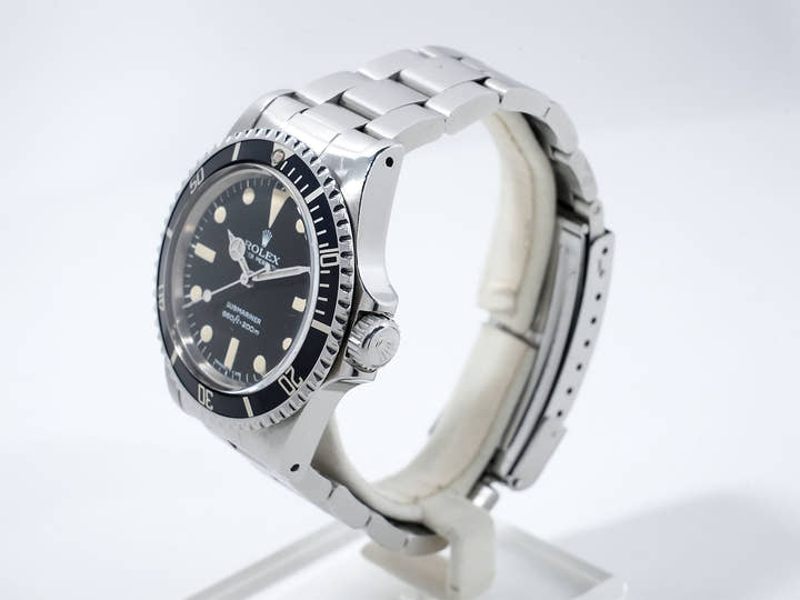 Rolex Submariner Ref. 5513 Stainless Steel Black Dial, Pre-owned (bmtyjdjx)