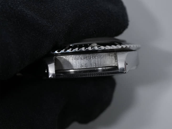 Rolex Submariner Ref. 5513 Stainless Steel Black Dial, Pre-owned (bmtyjdjx)