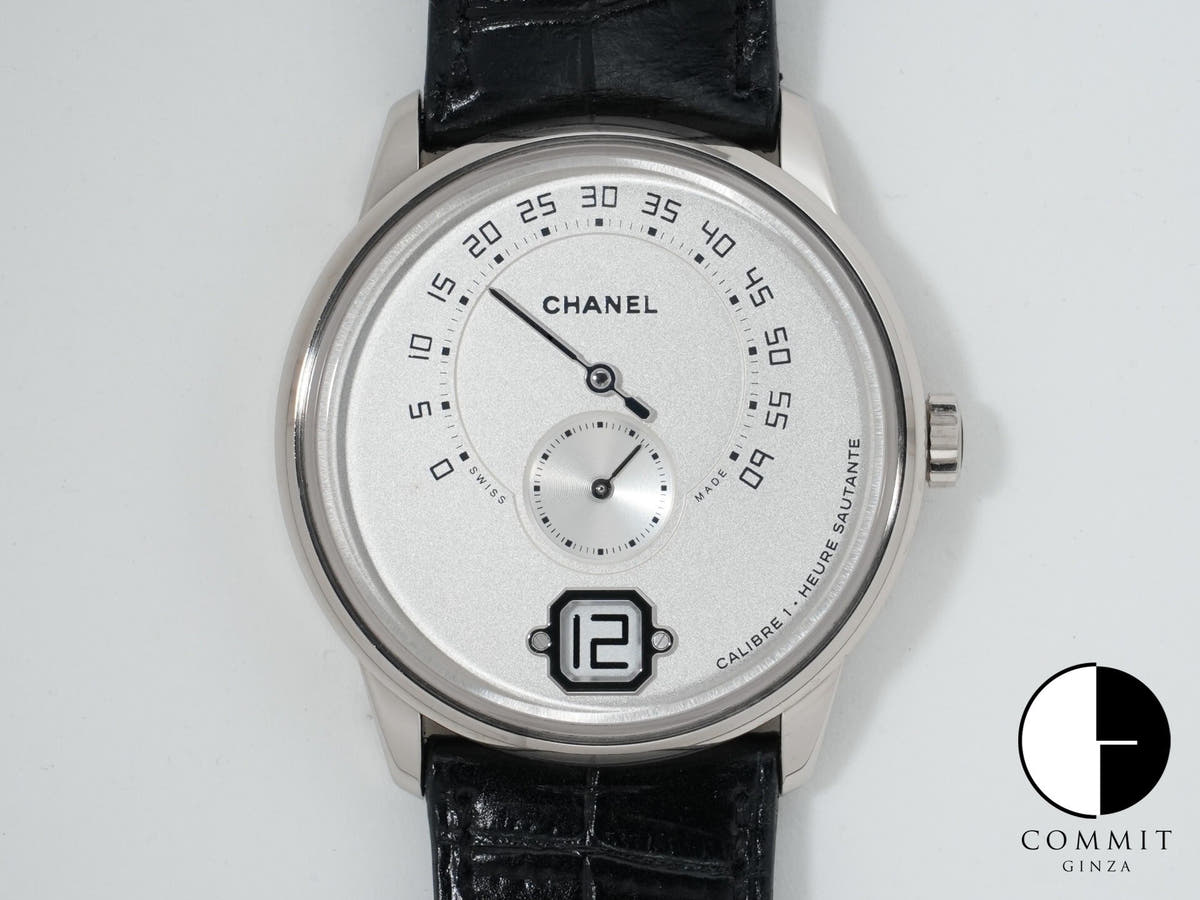 シャネル ムッシュー ドゥ シャネル Ref.H6672 ホワイトゴールド オパール アイボリー文字盤 中古 n77fg6y9