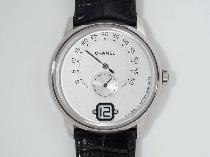 シャネル ムッシュー ドゥ シャネル Ref.H6672 ホワイトゴールド オパール アイボリー文字盤 中古 n77fg6y9