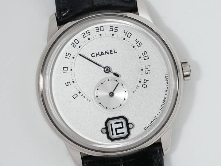シャネル ムッシュー ドゥ シャネル Ref.H6672 ホワイトゴールド オパール アイボリー文字盤 中古 n77fg6y9
