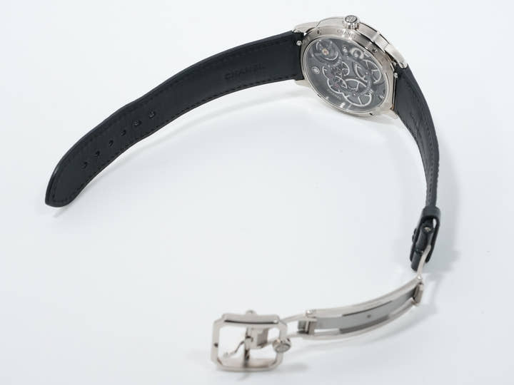 シャネル ムッシュー ドゥ シャネル Ref.H6672 ホワイトゴールド オパール アイボリー文字盤 中古 n77fg6y9