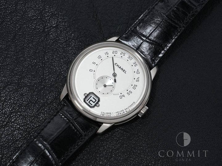 シャネル ムッシュー ドゥ シャネル Ref.H6672 ホワイトゴールド オパール アイボリー文字盤 中古 n77fg6y9