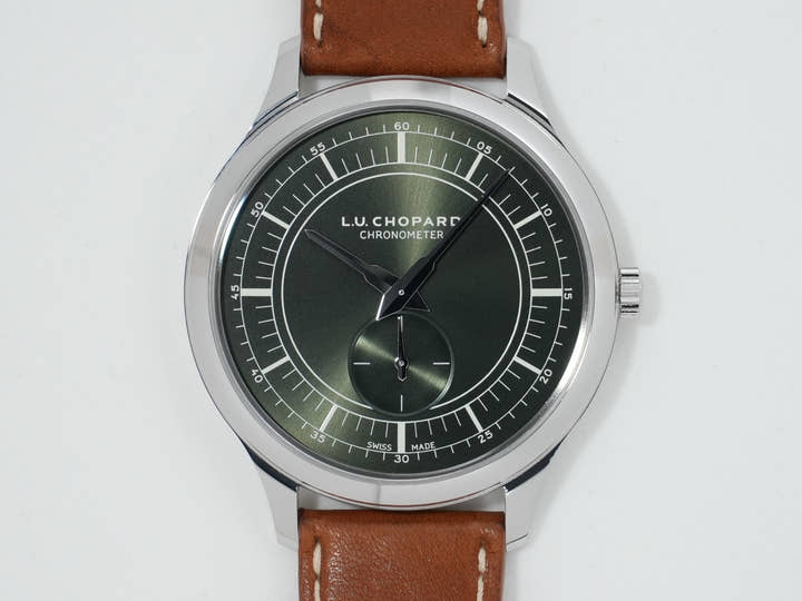 ショパール L.U.C XPS Ref.168629-3001 ステンレススティール フォレストグリーン文字盤 美品 ws52qbtp