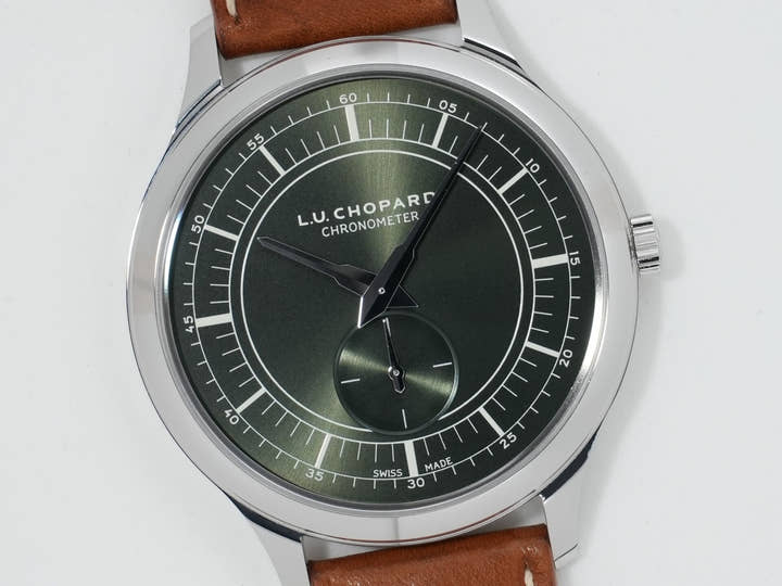ショパール L.U.C XPS Ref.168629-3001 ステンレススティール フォレストグリーン文字盤 美品 ws52qbtp
