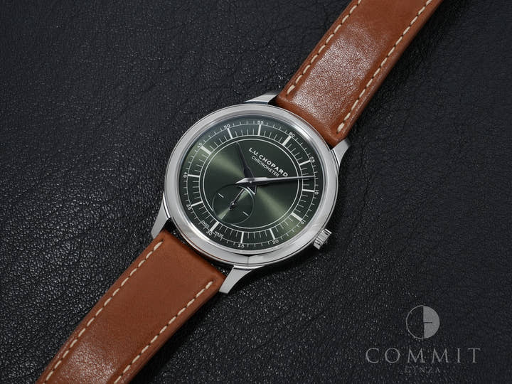 ショパール L.U.C XPS Ref.168629-3001 ステンレススティール フォレストグリーン文字盤 美品 ws52qbtp