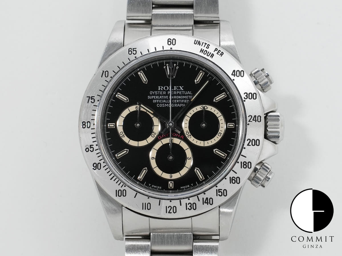 ロレックス デイトナ エルプリメロ Ref.16520 ステンレススチール ブラック文字盤 中古 69ayovhn