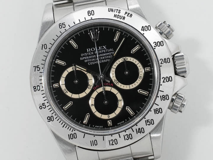 ロレックス デイトナ エルプリメロ Ref.16520 ステンレススチール ブラック文字盤 中古 69ayovhn