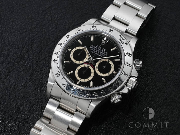 ロレックス デイトナ エルプリメロ Ref.16520 ステンレススチール ブラック文字盤 中古 69ayovhn