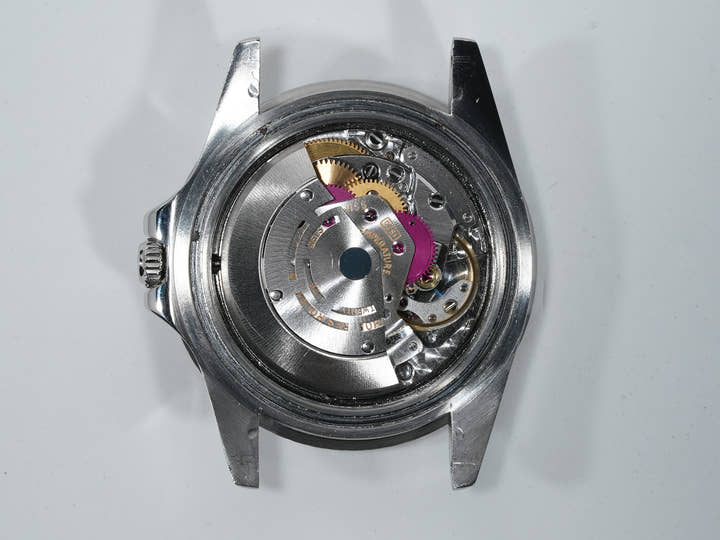 ロレックス GMTマスター Ref.1675 ステンレススチール ブラック文字盤 オイスターブレスレット 中古 9n5nigrm