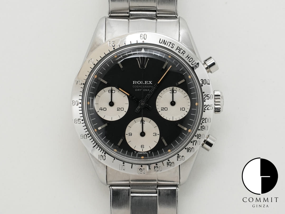 Rolex Daytona Ref. 6239 Stainless Steel Black Dial Pre-owned (yovzsy7e)