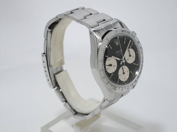 Rolex Daytona Ref. 6239 Stainless Steel Black Dial Pre-owned (yovzsy7e)