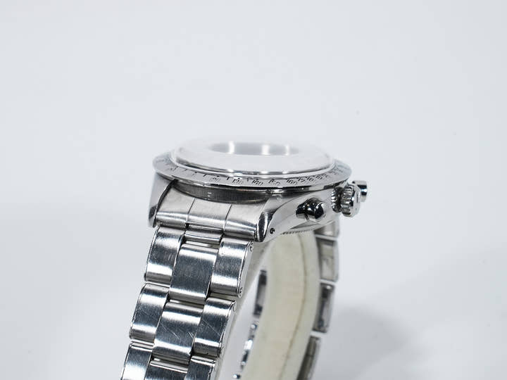 Rolex Daytona Ref. 6239 Stainless Steel Black Dial Pre-owned (yovzsy7e)