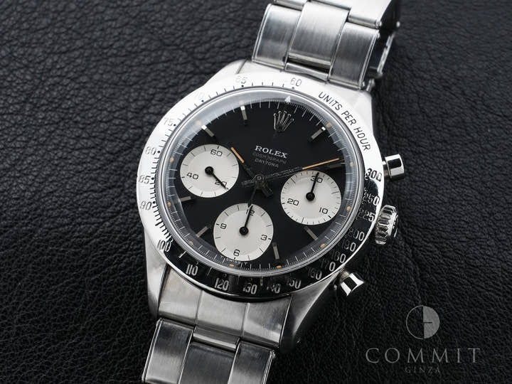 Rolex Daytona Ref. 6239 Stainless Steel Black Dial Pre-owned (yovzsy7e)