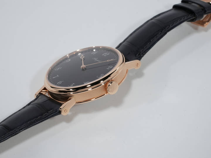 ブレゲ クラシック ミニッツリピーター 7637 Ref.7637BR/2N/9ZU ローズゴールド ブラック グラン・フー エナメル文字盤 美品 4x75qyfr