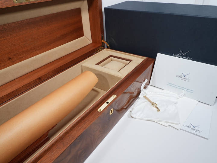 ブレゲ クラシック ミニッツリピーター 7637 Ref.7637BR/2N/9ZU ローズゴールド ブラック グラン・フー エナメル文字盤 美品 4x75qyfr