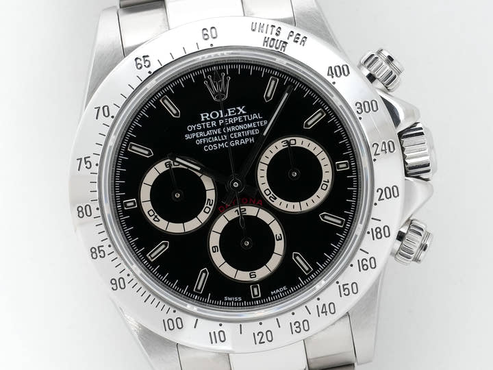 ロレックス デイトナ エルプリメロ Ref.16520 ステンレススチール ブラック文字盤 中古 yd6wfmtm