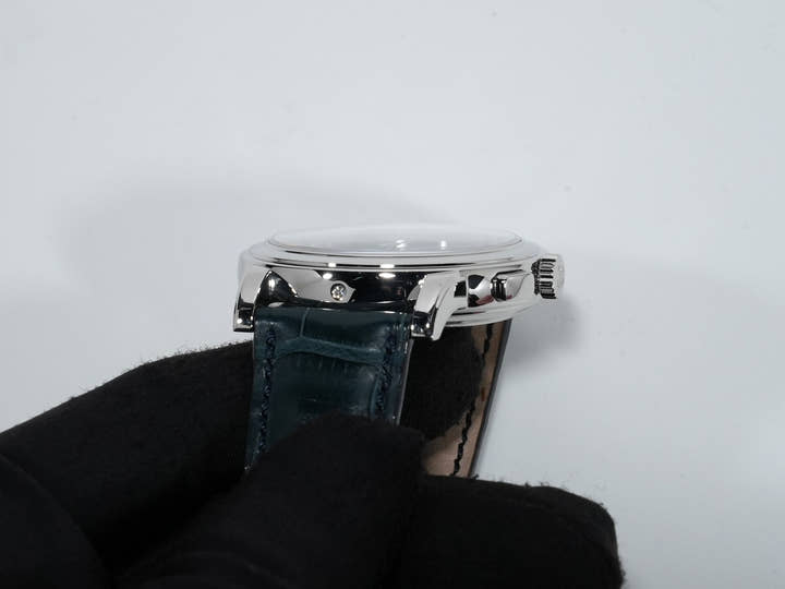 パテックフィリップ コンプリケーション クロノグラフ Ref.5070P-001 プラチナ ブルー文字盤 中古 7iovfnsx