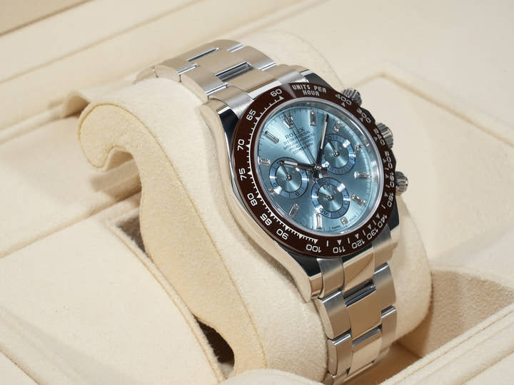 ロレックス デイトナ Ref.116506A プラチナ アイスブルー文字盤 中古 wm5o3k2e