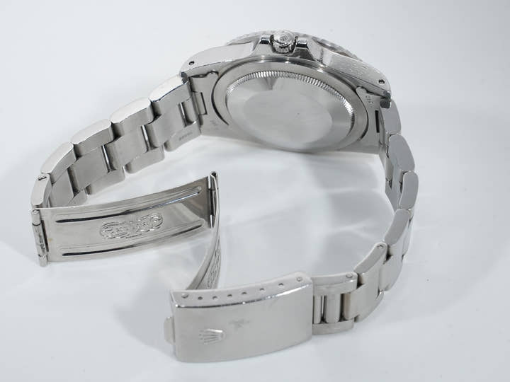 ロレックス GMTマスター Ref.16750 ステンレススチール ブラック文字盤 オイスターブレスレット 中古 ep244ax3