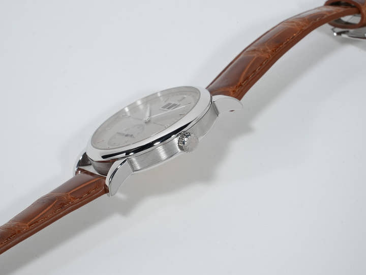 A. Lange & Söhne Grand LangeMatic Ref. 309.025 Platinum Silver Dial, Pre-owned (y7cduxzz)