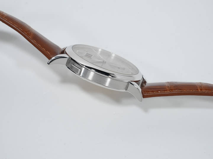 A. Lange & Söhne Grand LangeMatic Ref. 309.025 Platinum Silver Dial, Pre-owned (y7cduxzz)