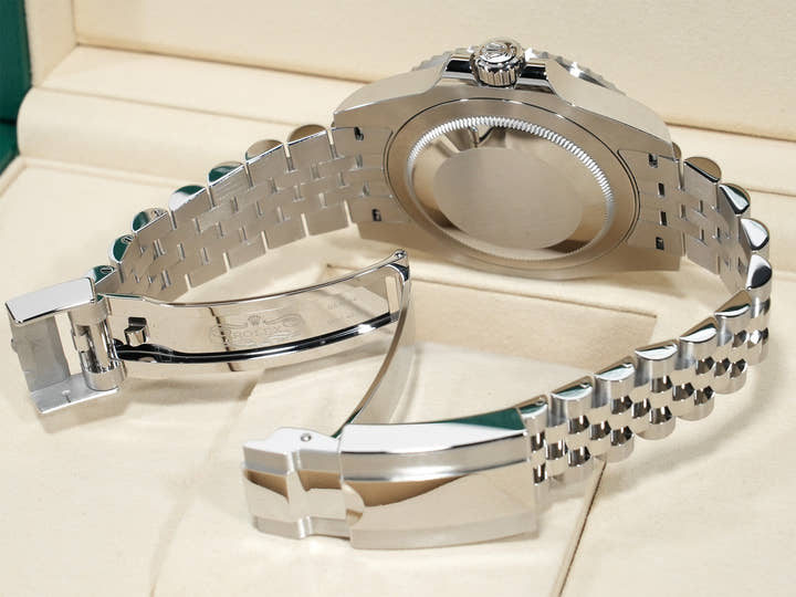 ロレックス GMTマスターII Ref.126710GRNR ステンレススチール ブラック文字盤 ジュビリーブレスレット 未使用 e5xuzzwc