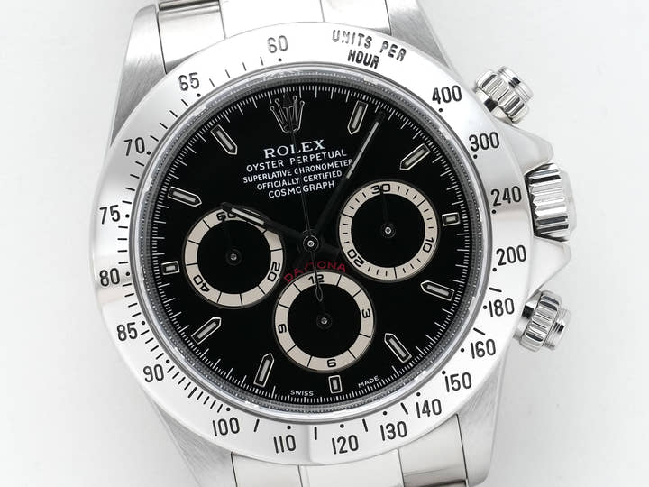 ロレックス デイトナ エルプリメロ Ref.16520 ステンレススチール ブラック文字盤 美品 vu9uuj8d