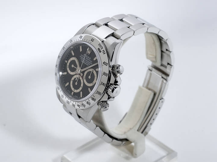 ロレックス デイトナ エルプリメロ Ref.16520 ステンレススチール ブラック文字盤 美品 vu9uuj8d