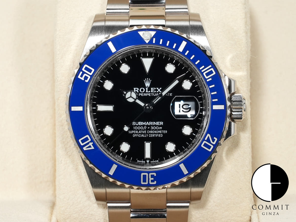 ロレックス サブマリーナー デイト Ref.126619LB ホワイトゴールド ブラック文字盤 美品 tie8inkb