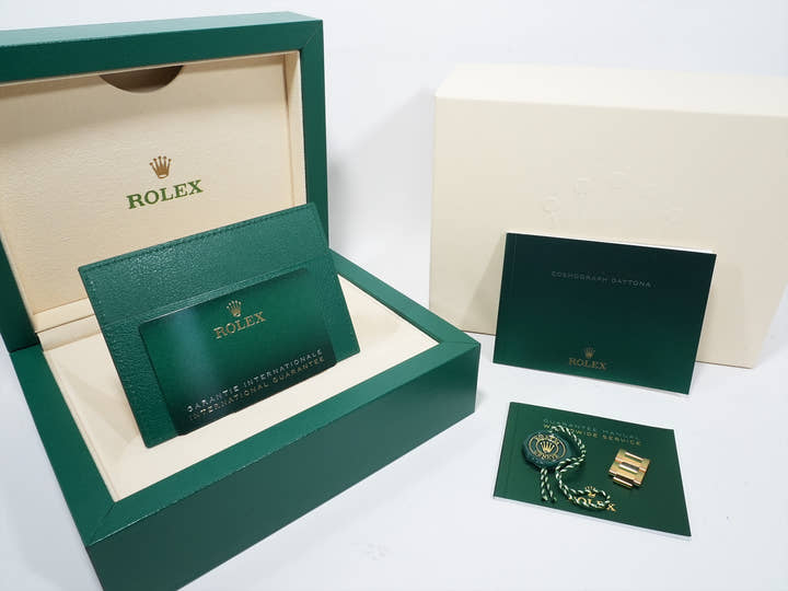 Rolex Daytona Ref. 116508 Yellow Gold Green Dial Pre-owned padbiess