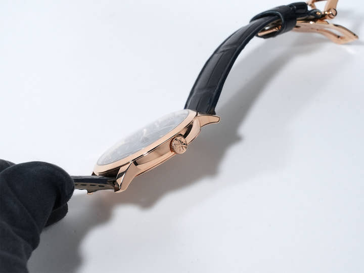 ヴァシュロンコンスタンタン パトリモニー レトログラード デイ/デイト Ref.4000U/000R-B516 ピンクゴールド ダークブルー文字盤 中古 dzu3bcvk