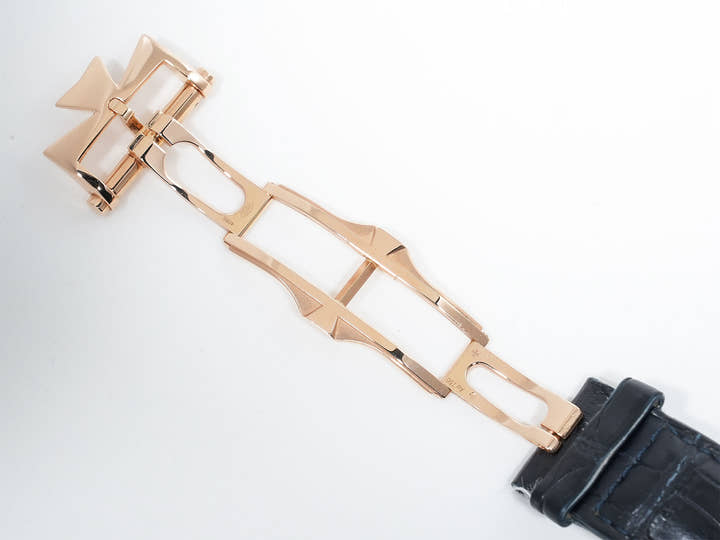 ヴァシュロンコンスタンタン パトリモニー レトログラード デイ/デイト Ref.4000U/000R-B516 ピンクゴールド ダークブルー文字盤 中古 dzu3bcvk