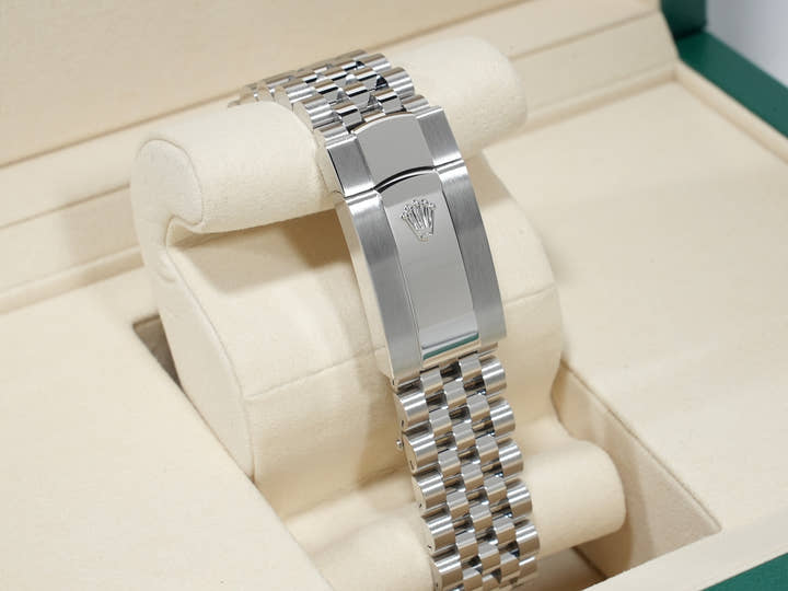 ロレックス デイトジャスト41 Ref.126334 ステンレススチール/ホワイトゴールド ブライトブルー文字盤 ジュビリーブレスレット 未使用 yvyrrdqf