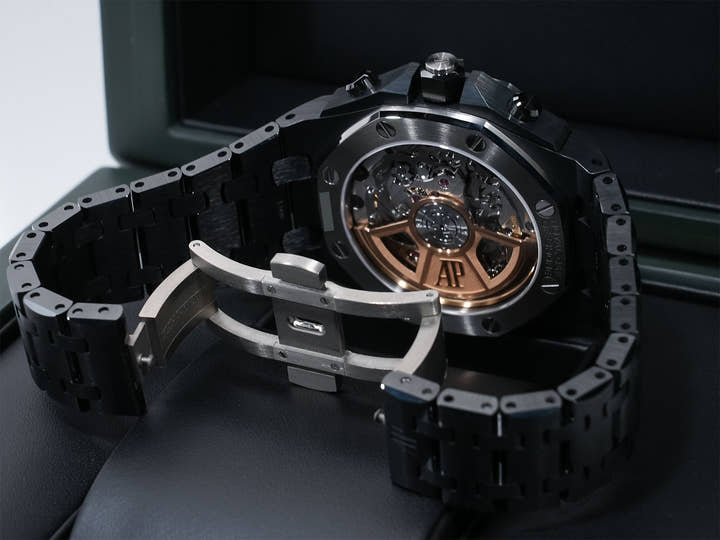 オーデマピゲ ロイヤルオーク オフショア クロノグラフ Ref.26238CE.OO.1300CE.01 ブラックセラミック ブラック文字盤 美品 bpbky2ej