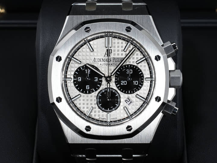 オーデマピゲ ロイヤルオーク クロノグラフ Ref.26331ST.OO.1220ST.03 ステンレススチール シルバー文字盤 美品 37iqjbev