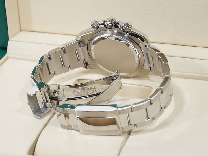 ロレックス デイトナ Ref.126500LN ステンレススチール ブラック文字盤 美品 o2h5vf4m