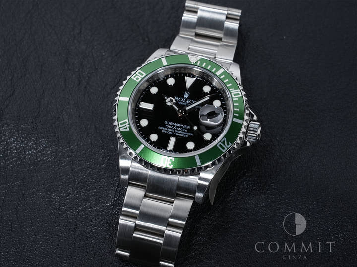 ロレックス サブマリーナー デイト Ref.16610LV ステンレススチール ブラック文字盤 美品 dcypokup