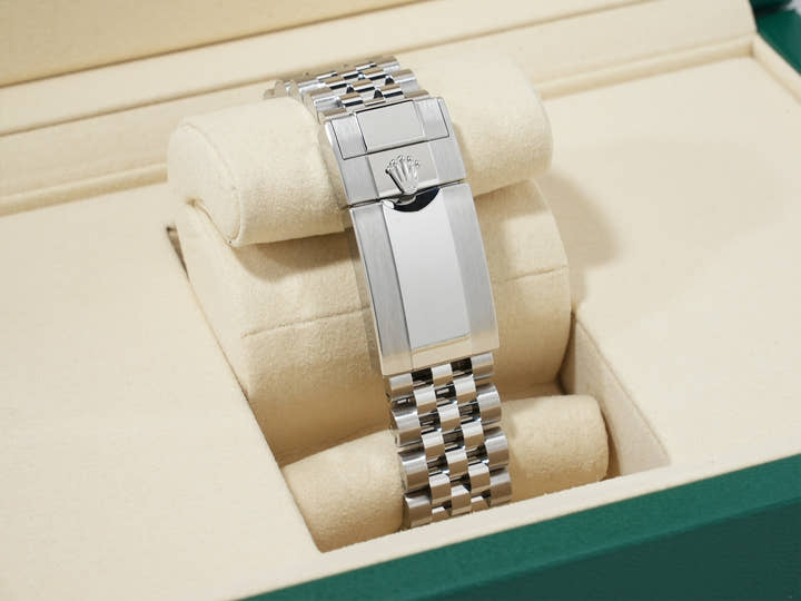 Rolex GMT-Master II Ref. 126710BLNR Stainless Steel Black Dial Jubilee Bracelet Unused biwafrep