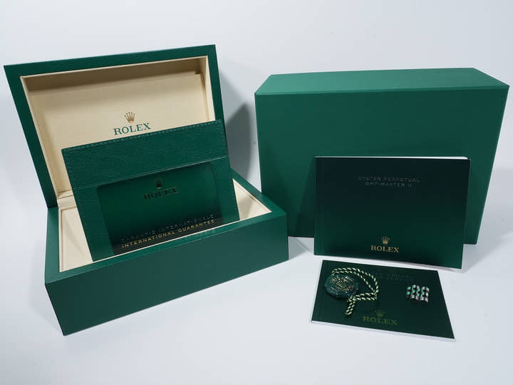 Rolex GMT-Master II Ref. 126710BLNR Stainless Steel Black Dial Jubilee Bracelet Unused biwafrep