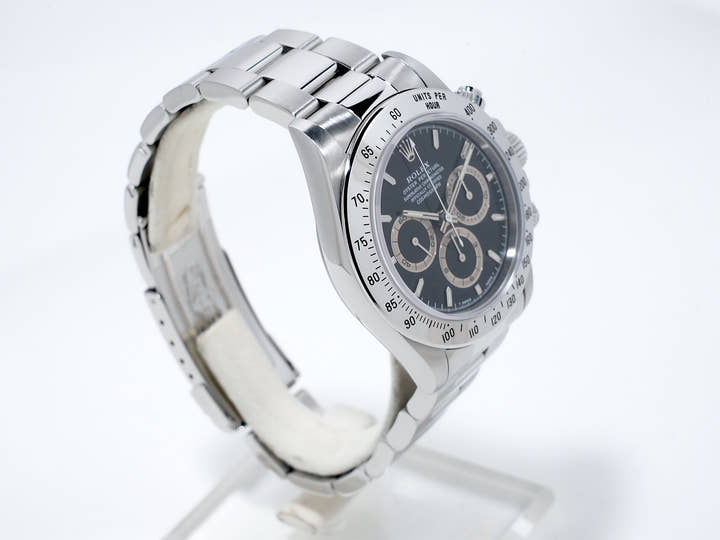 ロレックス デイトナ エルプリメロ Ref.16520 ステンレススチール ブラック文字盤 美中古 fs8j2ro6