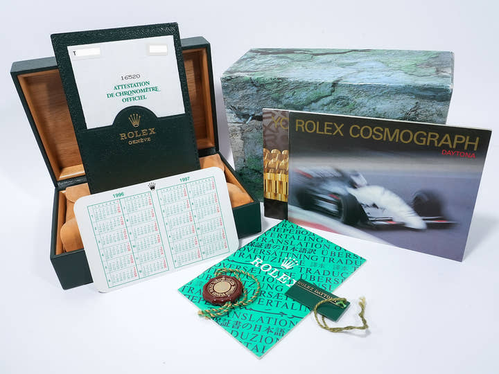 ロレックス デイトナ エルプリメロ Ref.16520 ステンレススチール ブラック文字盤 美中古 fs8j2ro6