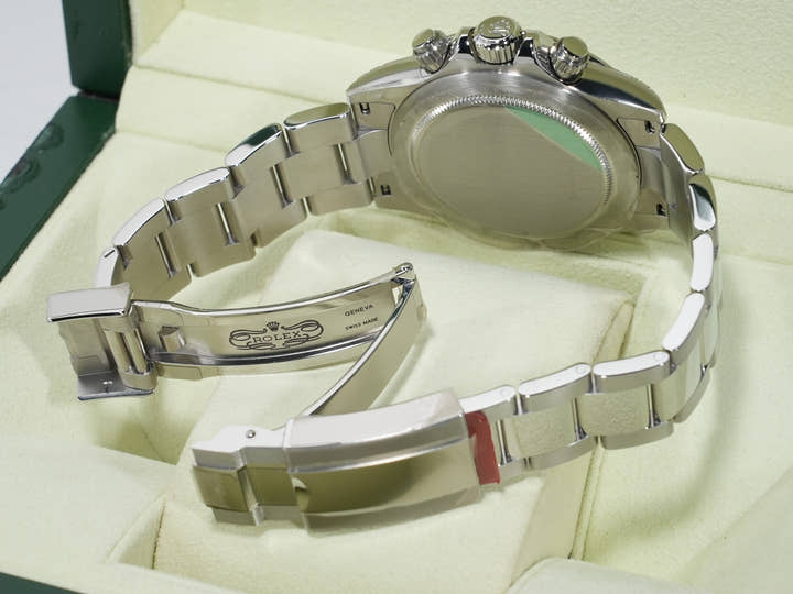 Rolex Daytona Ref. 116520 Stainless Steel Black Dial Unused vwob8bms