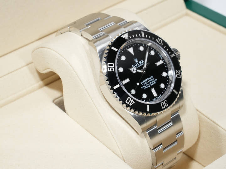 Rolex Submariner No-Date Ref. 124060 Stainless Steel Black Dial Unused awuaw6wt