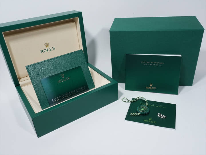 Rolex GMT-Master II Ref. 126710BLNR Stainless Steel Black Dial Jubilee Bracelet Unused zk29ovnk