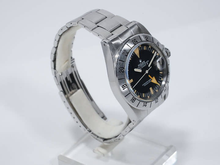 ロレックス エクスプローラーII Ref.1655 ステンレススチール ブラック文字盤 オイスターブレスレット 中古 upogxfeh