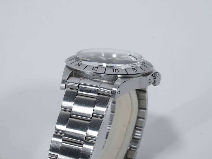 ロレックス エクスプローラーII Ref.1655 ステンレススチール ブラック文字盤 オイスターブレスレット 中古 upogxfeh