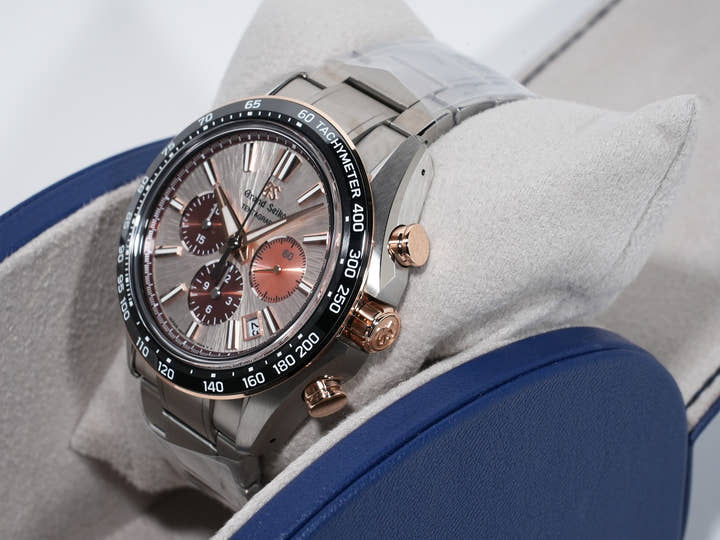 グランドセイコー エボリューション9 コレクション テンタグラフ Ref.SLGC006 ブライトチタン カッパーピンク文字盤 未使用 24tpi9c8