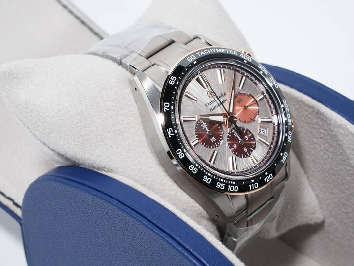 グランドセイコー エボリューション9 コレクション テンタグラフ Ref.SLGC006 ブライトチタン カッパーピンク文字盤 未使用 24tpi9c8